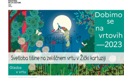 Svetloba tišine na zeliščnem vrtu v Žički kartuziji